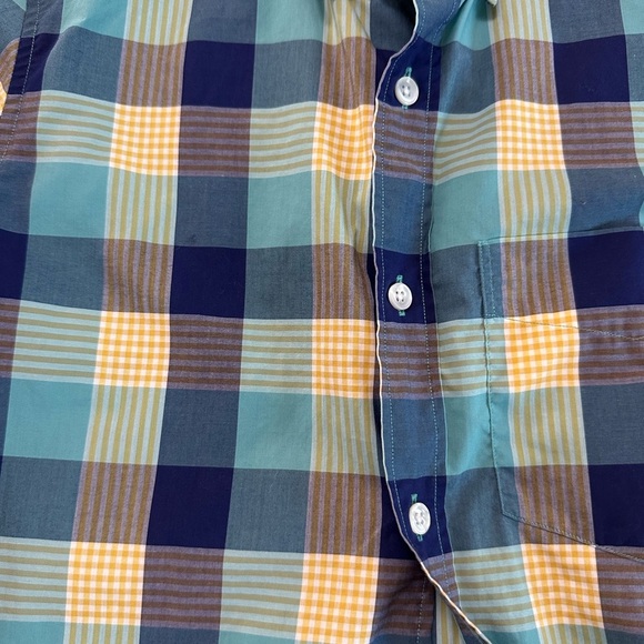 Thomas Mason Archive for J. Crew Slim Plaid Button Up Shirt Men's XS Cotton - Picture 15 of 17